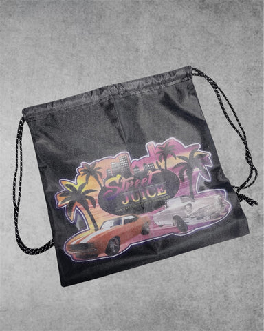 Street Juice Drawstring Bag