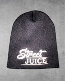 Street Juice Font Skull Beanie