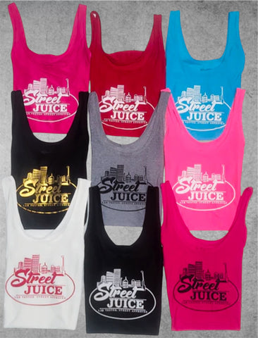 Ladies Street Juice Logo Tank