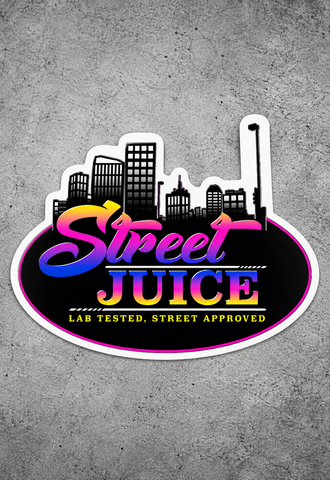 Street Juice Die Cut Stickers 5x4